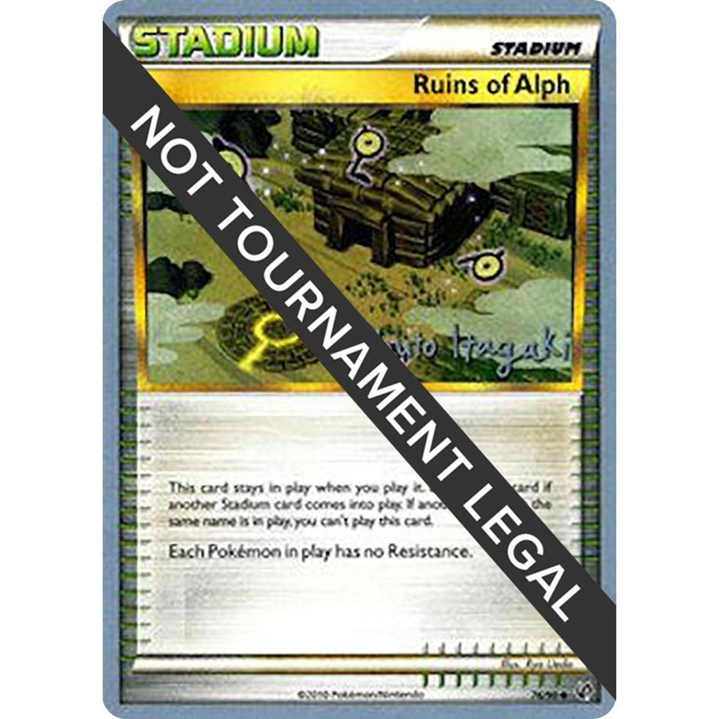 Image for Ruins Of Alph - 2012 (Shuto Itagaki) (76/90) (WCD) - Pokemon