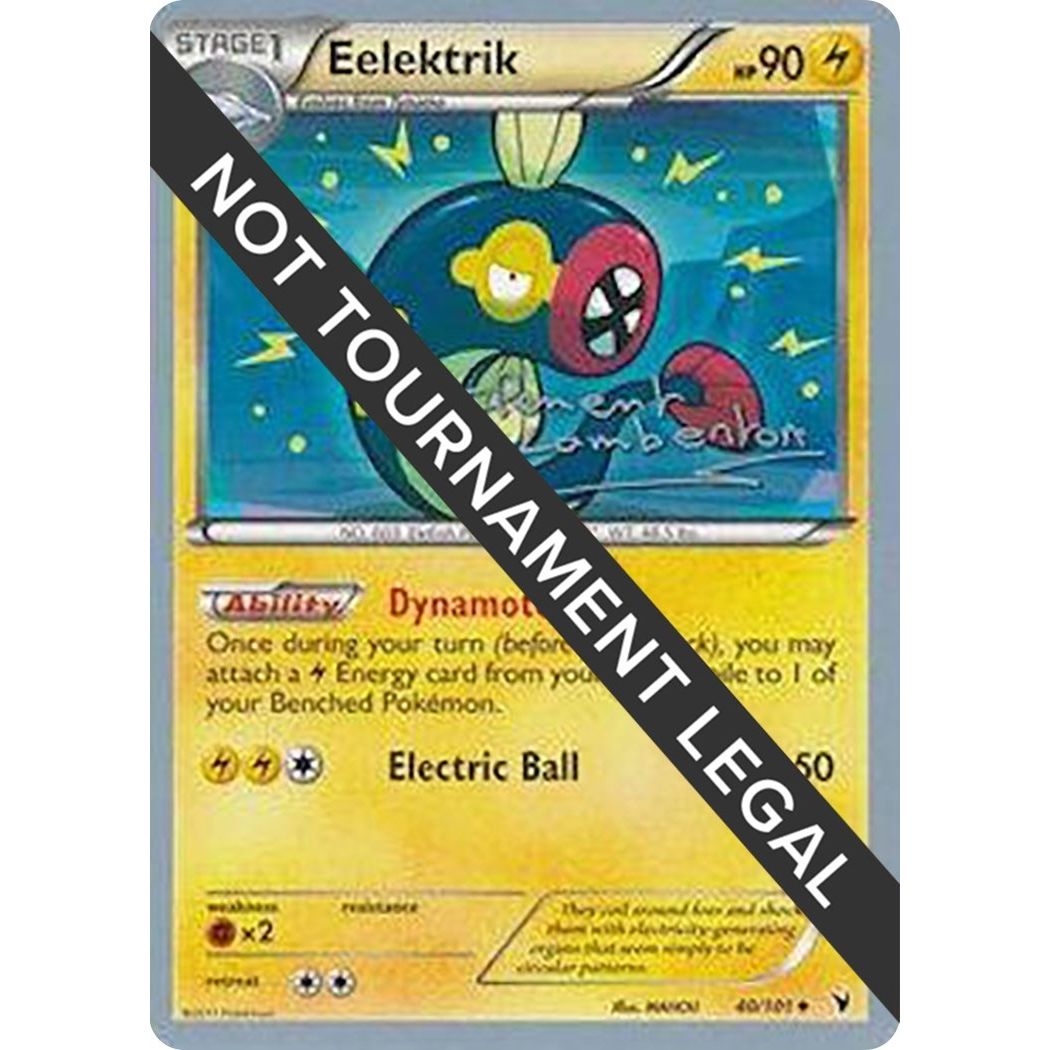 Image for Eelektrik - 2013 (Clement Lamberton) (40/101) (WCD) - Pokemon