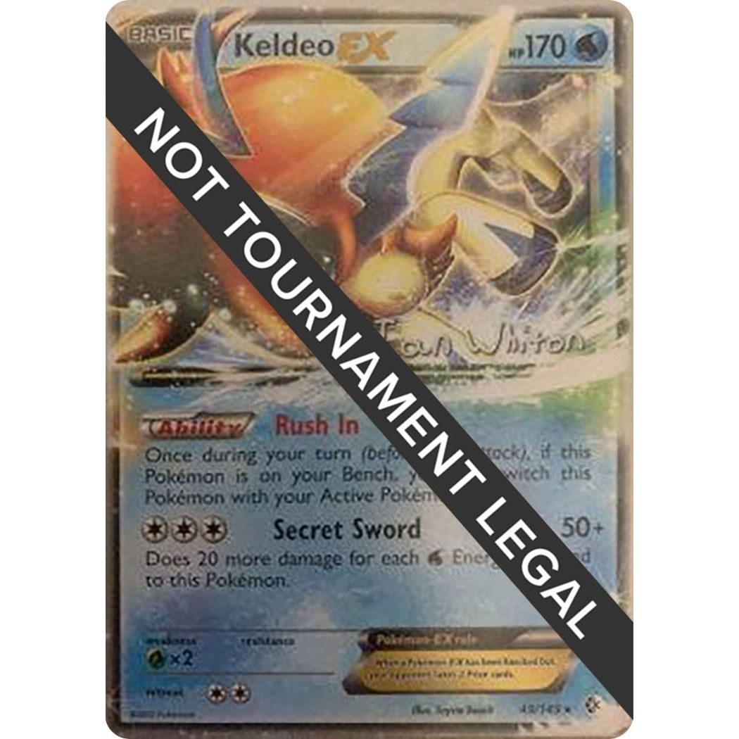 Image for Keldeo EX - 2013 (Ian Whiton) (49/149) (WCD) - Pokemon