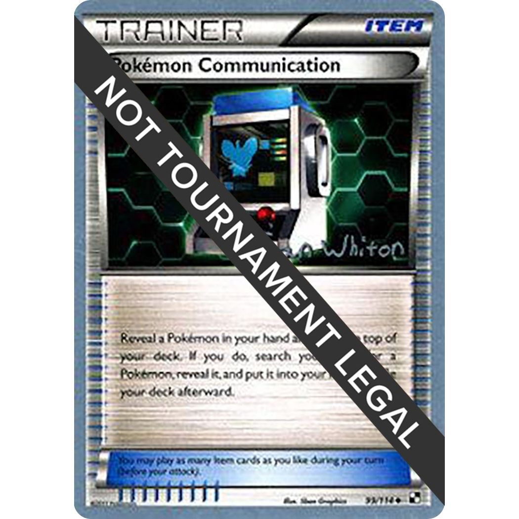 Image for Pokemon Communication - 2013 (Ian Whiton) (99/114) (WCD) - Pokemon