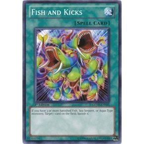 Image for Fish and Kicks (GENF-EN055) (GENF) - YuGiOh