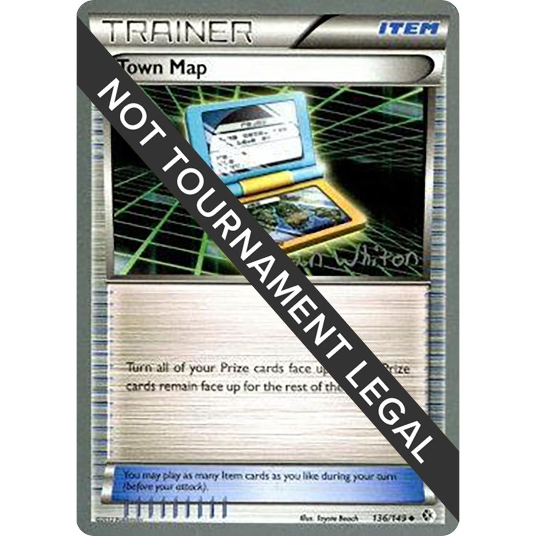 Image for Town Map - 2013 (Ian Whiton) (136/149) (WCD) - Pokemon