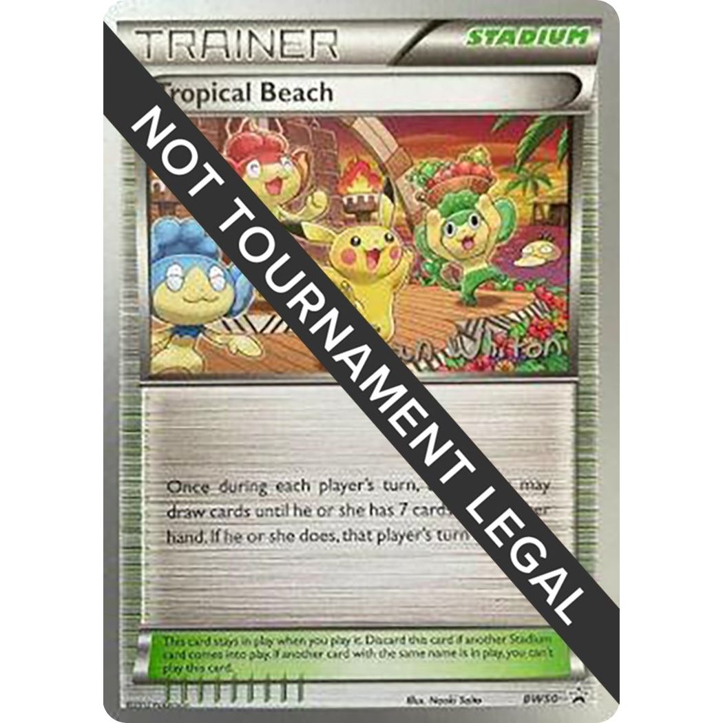 Image for Tropical Beach - 2013 (Ian Whiton) (BW50) (WCD) - Pokemon