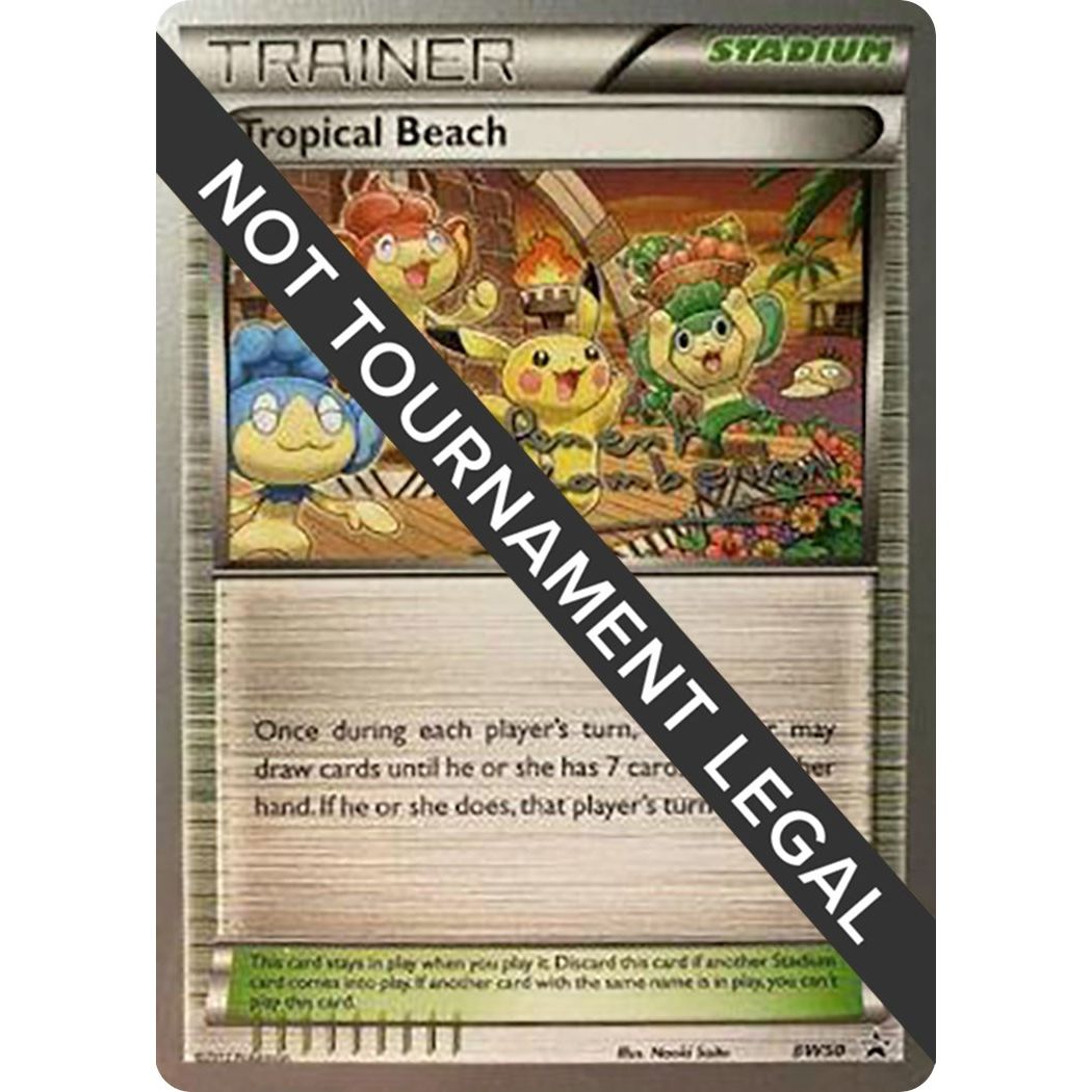Image for Tropical Beach - 2013 (Clement Lamberton) (BW50) (WCD) - Pokemon