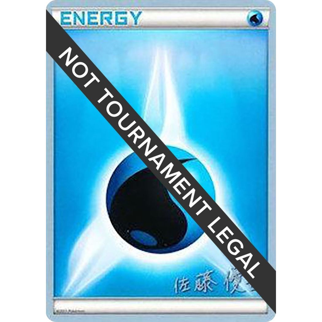 Image for Water Energy - 2013 (Yugo Sato) (WCD) - Pokemon