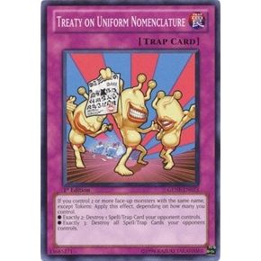 Image for Treaty on Uniform Nomenclature (GENF-EN073) (GENF) - YuGiOh
