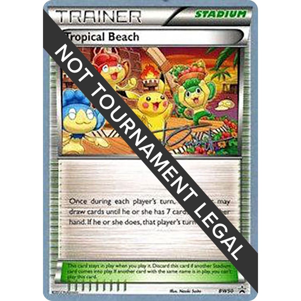 Image for Tropical Beach - 2014 (Trent Orndorff) (BW50) (WCD) - Pokemon