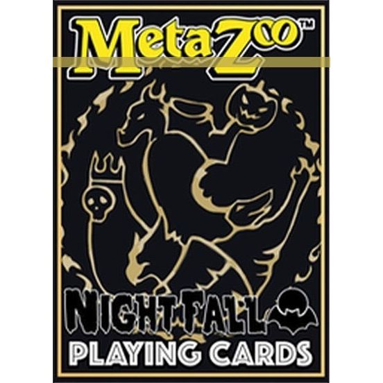 Image for Metazoo USPCC Nightfall Playing Card Deck: Kickstarter Edition (Gilded) - MetaZoo