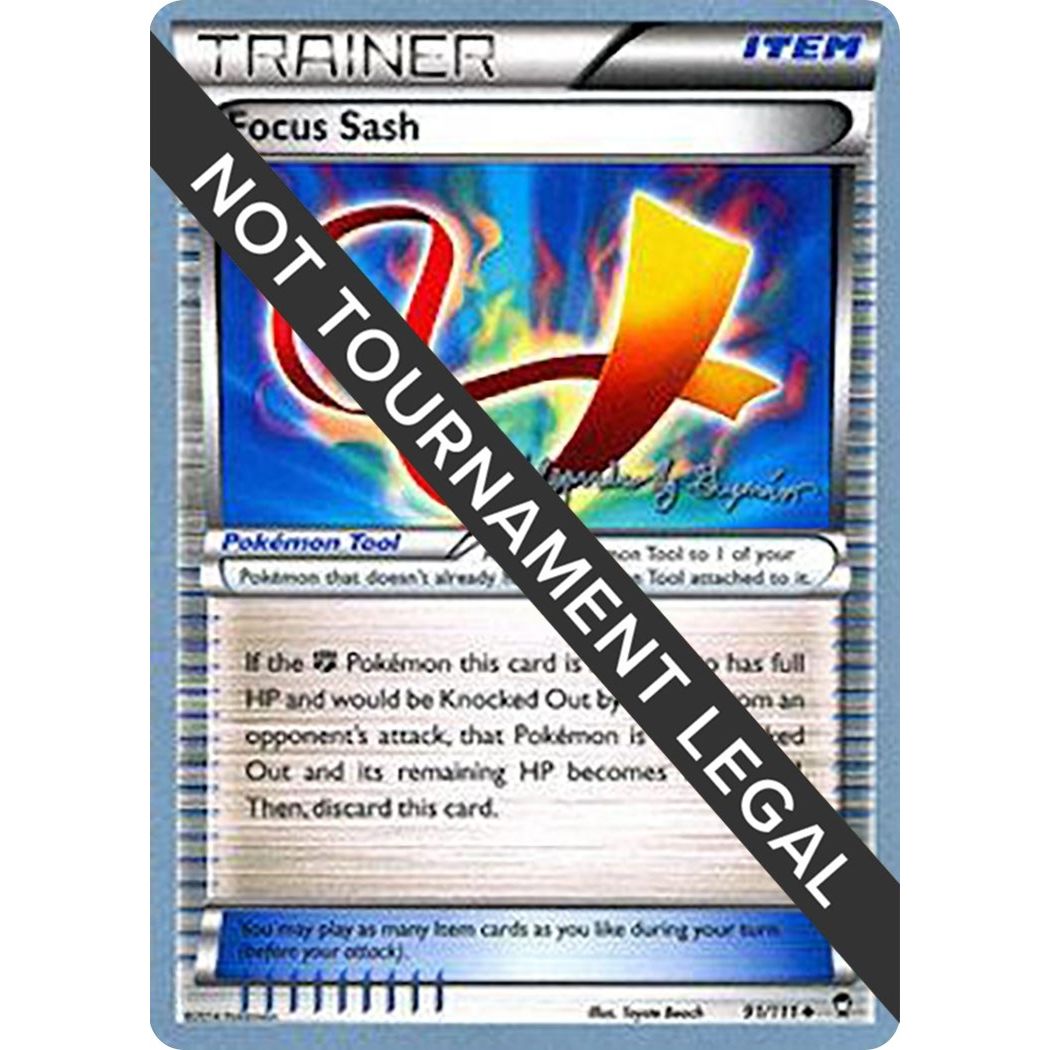Image for Focus Sash - 2015 (Alejandro Ng-Guzman) (91/111) (WCD) - Pokemon