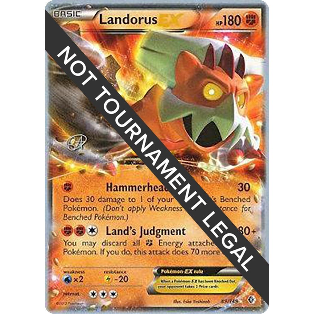 Image for Landorus EX - 2015 (Rowan Stavenow) (89/149) (WCD) - Pokemon
