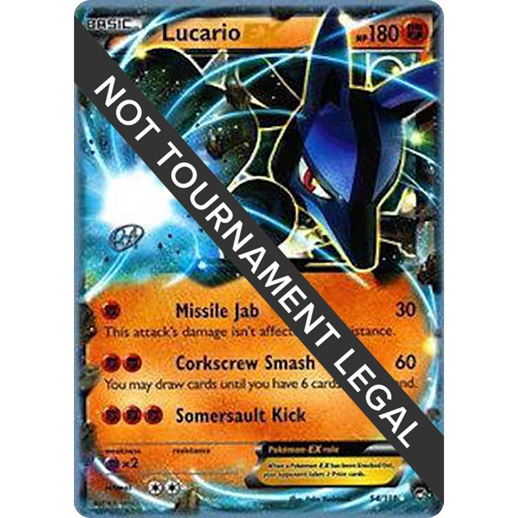Image for Lucario EX - 2015 (Rowan Stavenow) (54/111) (WCD) - Pokemon