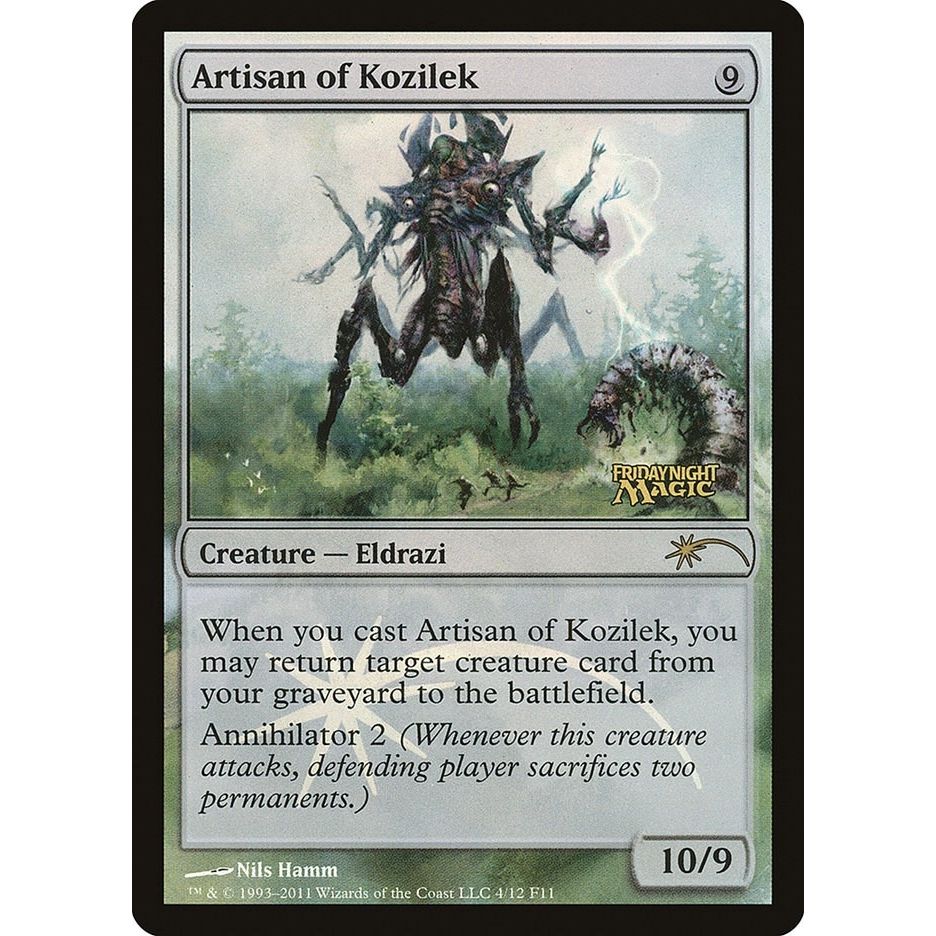 Image for Artisan of Kozilek (4) (FNM) - Magic: The Gathering