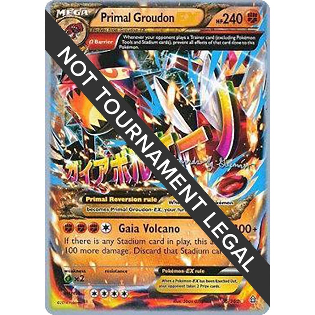 Image for Primal Groudon EX - 2015 (Alejandro Ng-Guzman) (86/160) (WCD) - Pokemon