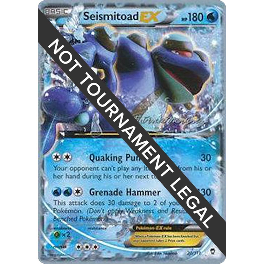 Image for Seismitoad EX - 2015 (Patrick Martinez) (20/111) (WCD) - Pokemon