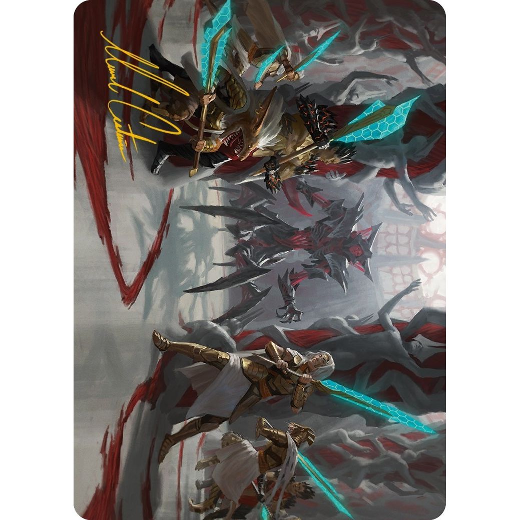Image for Goldwardens' Gambit Art Card (Gold-Stamped Signature) (29) (ASONE) - Magic: The Gathering