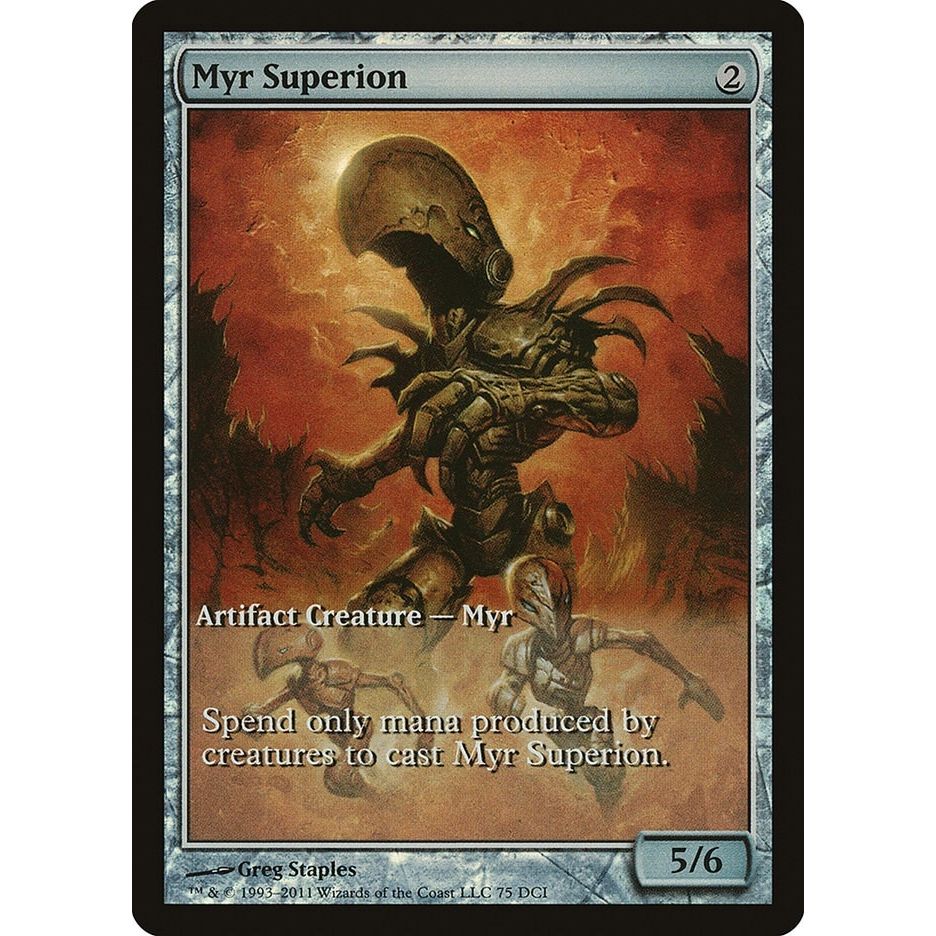 Image for Myr Superion (75) (GAME) - Magic: The Gathering