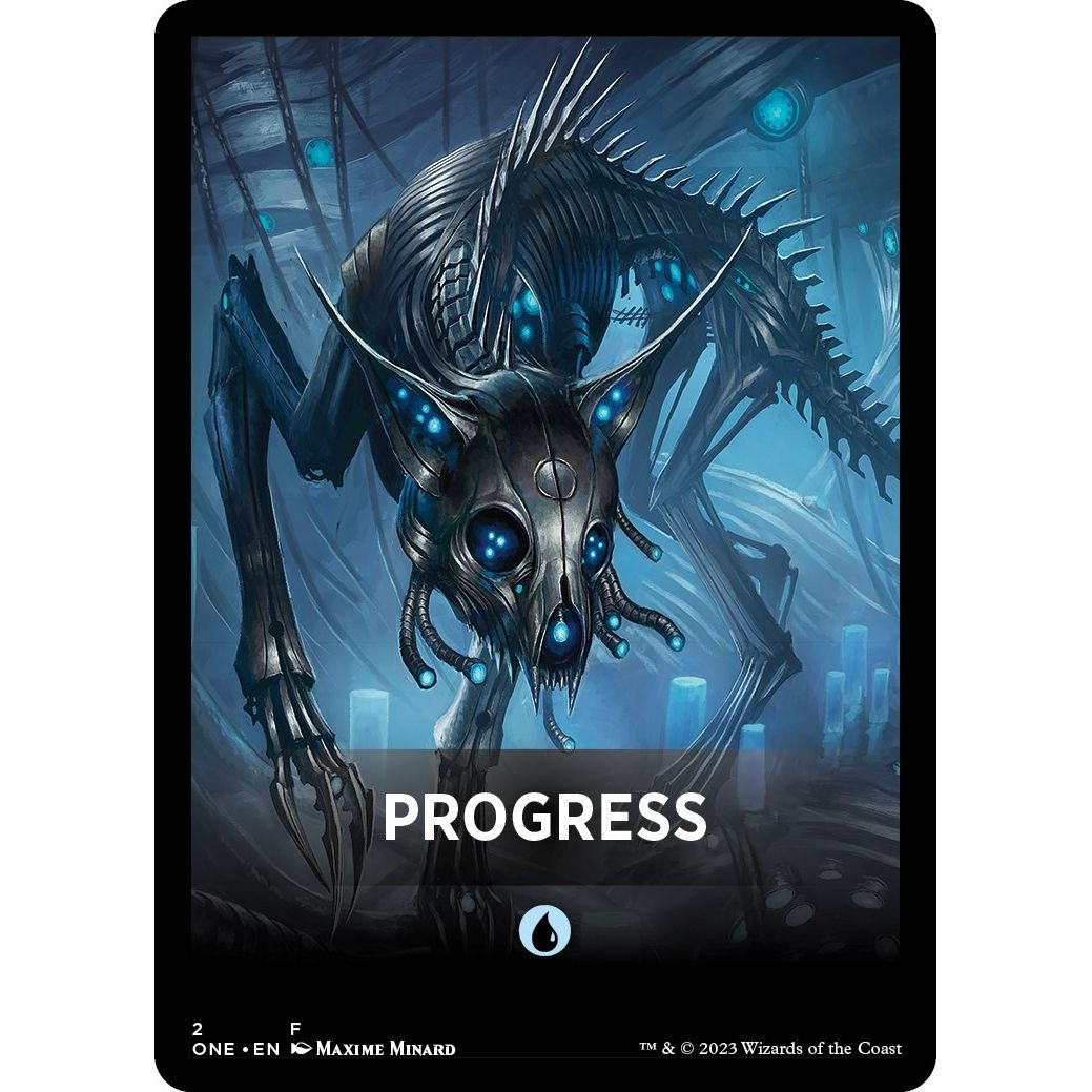 Image for Progress Theme Card (2) (ONE) - Magic: The Gathering