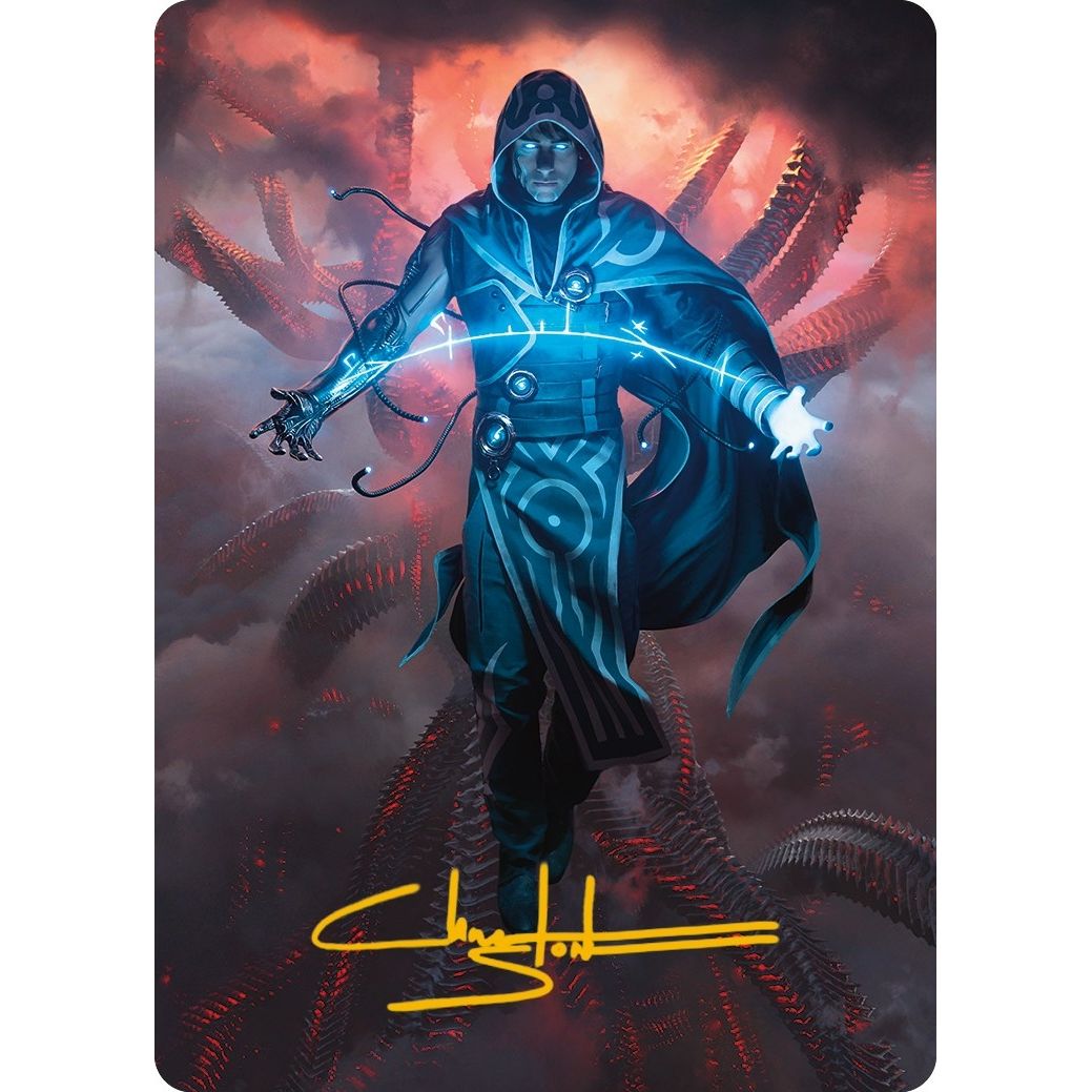 Image for Jace, the Perfected Mind Art Card (15/81) (Gold-Stamped Signature) (15) (ASONE) - Magic: The Gathering