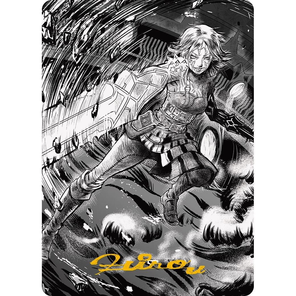 Image for Nahiri, the Unforgiving Art Card (80/81) (Gold-Stamped Signature) (80) (ASONE) - Magic: The Gathering