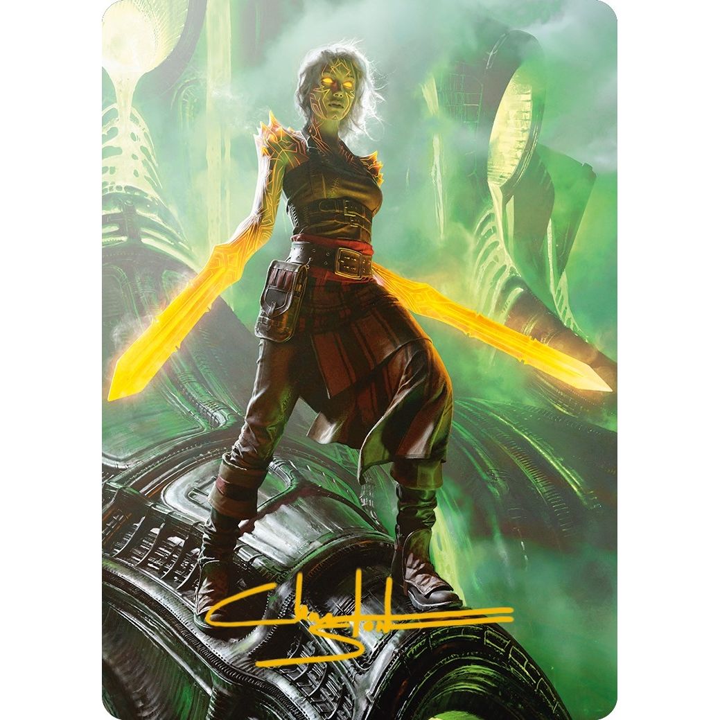 Image for Nahiri, the Unforgiving Art Card (51/81) (Gold-Stamped Signature) (51) (ASONE) - Magic: The Gathering