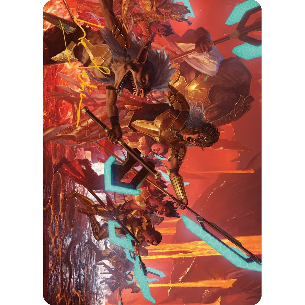 Image for Roar of Resistance Art Card (Gold-Stamped Signature) (34) (ASONE) - Magic: The Gathering