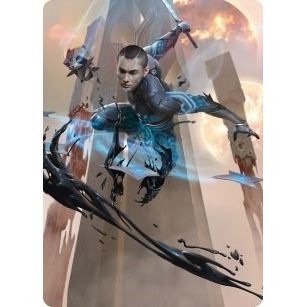 Image for Kaito, Dancing Shadow Art Card (48/81) (48) (ASONE) - Magic: The Gathering