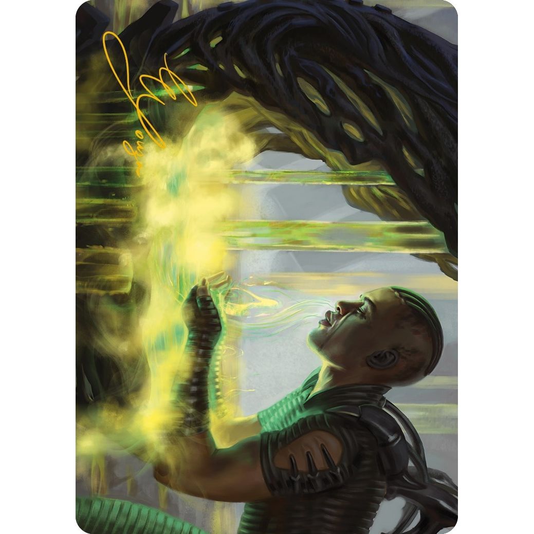 Image for Necrogen Communion Art Card (Gold-Stamped Signature) (21) (ASONE) - Magic: The Gathering