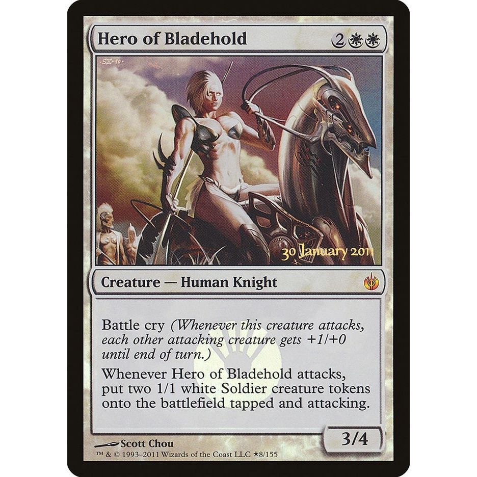Image for Hero of Bladehold (8) (PRE) - Magic: The Gathering