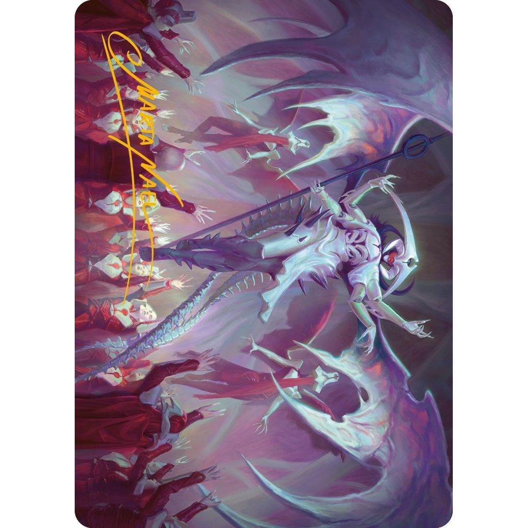 Image for Atraxa, Grand Unifier Art Card (45/81) (Gold-Stamped Signature) (45) (ASONE) - Magic: The Gathering