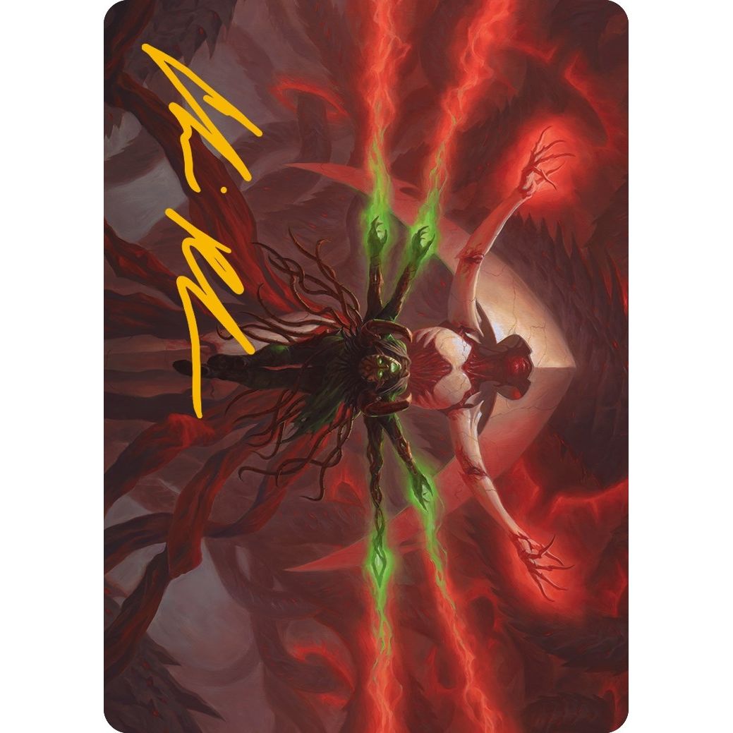 Image for All Will Be One Art Card (Gold-Stamped Signature) (25) (ASONE) - Magic: The Gathering