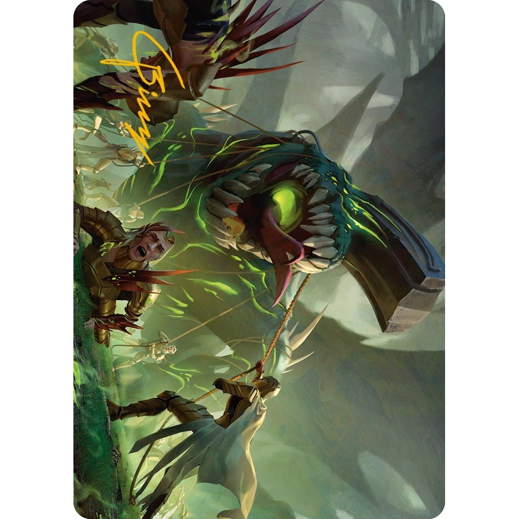 Image for Noxious Assault Art Card (Gold-Stamped Signature) (41) (ASONE) - Magic: The Gathering