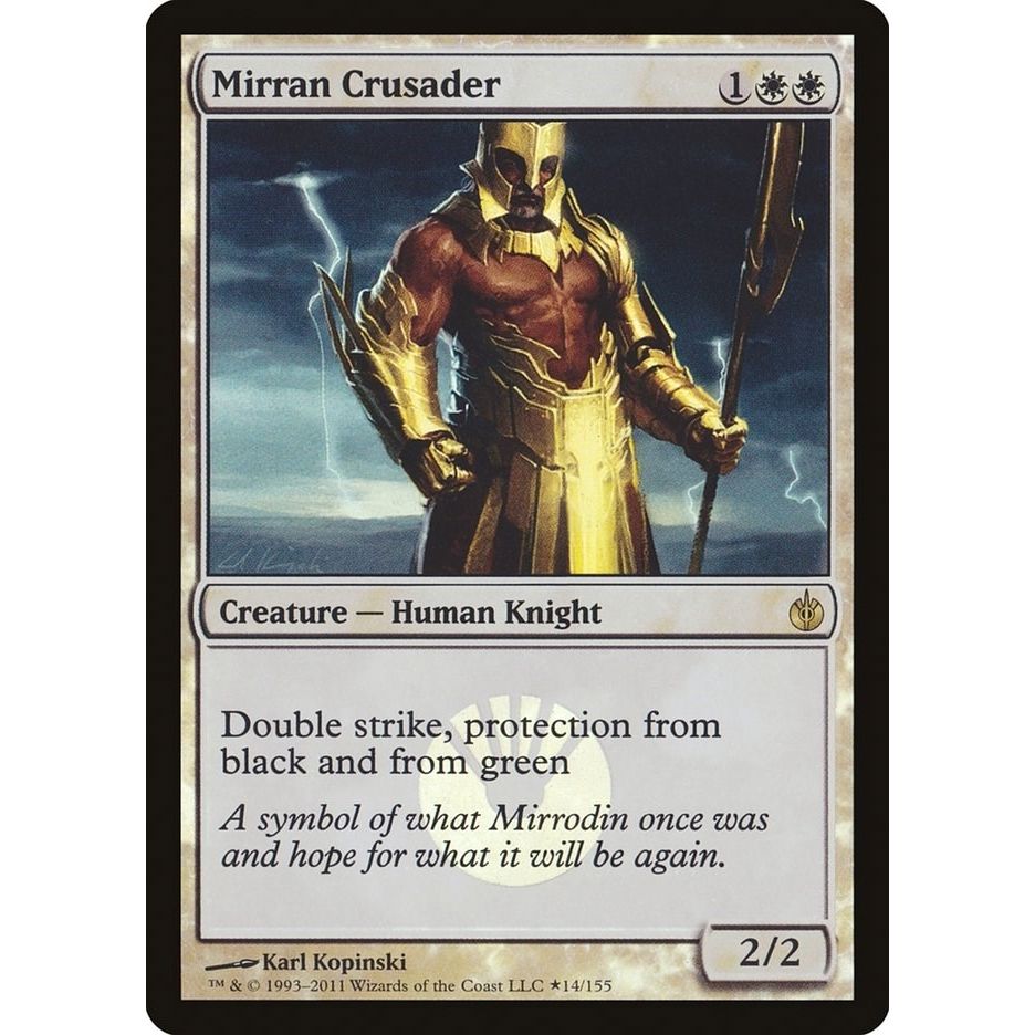 Image for Mirran Crusader (14) (BABP) - Magic: The Gathering