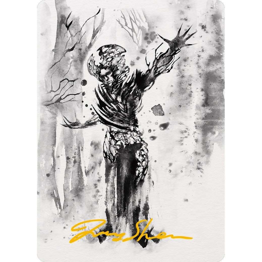 Image for Rustvine Cultivator Art Card (Gold-Stamped Signature) (75) (ASONE) - Magic: The Gathering