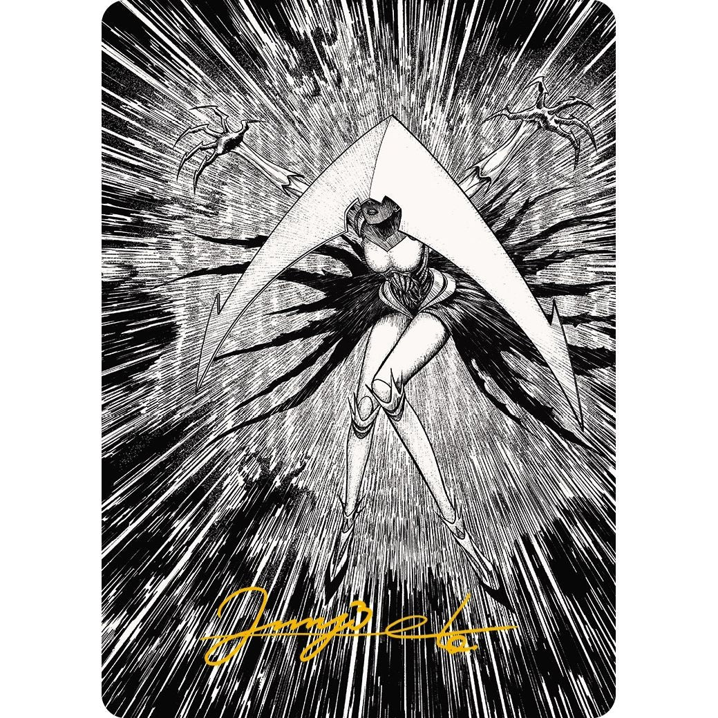 Image for Elesh Norn, Mother of Machines Art Card (64/81) (Gold-Stamped Signature) (64) (ASONE) - Magic: The Gathering