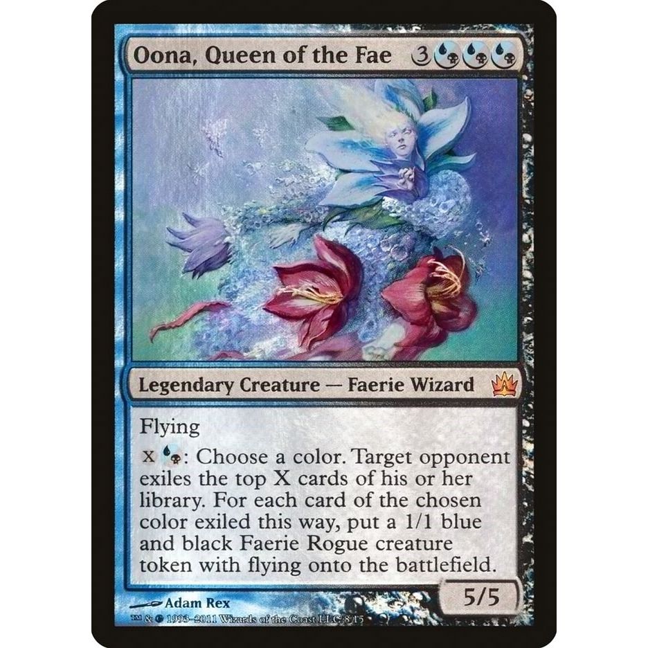 Image for Oona, Queen of the Fae (8) (V11) - Magic: The Gathering