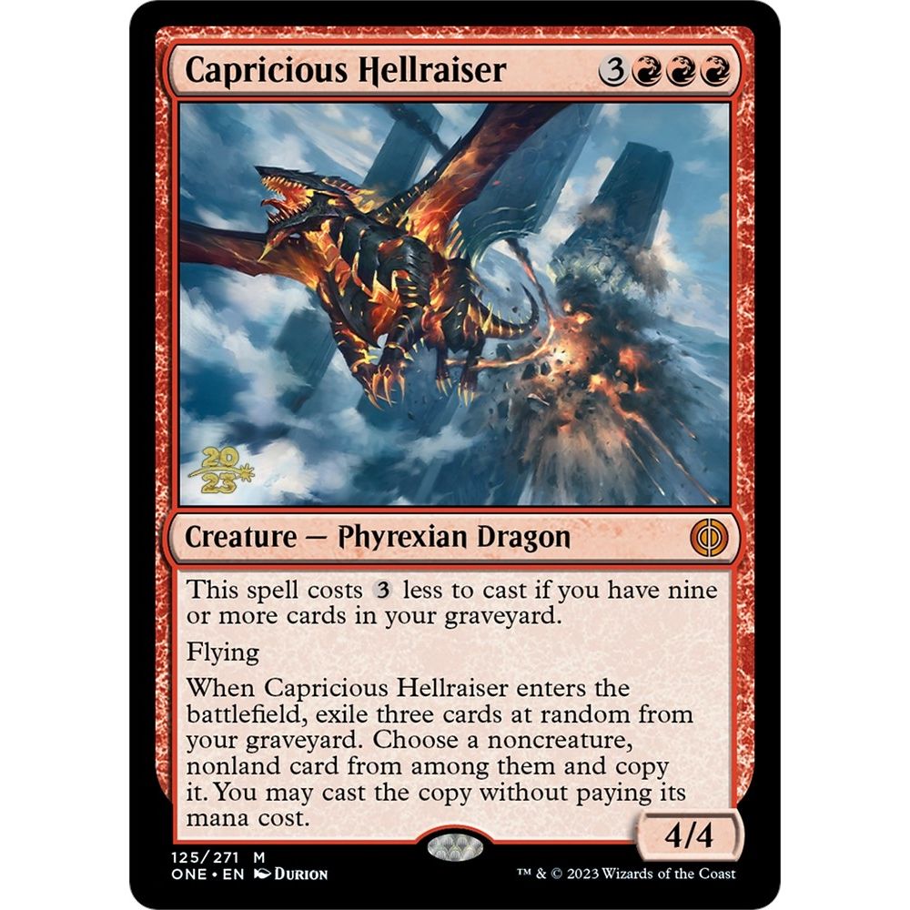 Image for Capricious Hellraiser (125) (PRE) - Magic: The Gathering