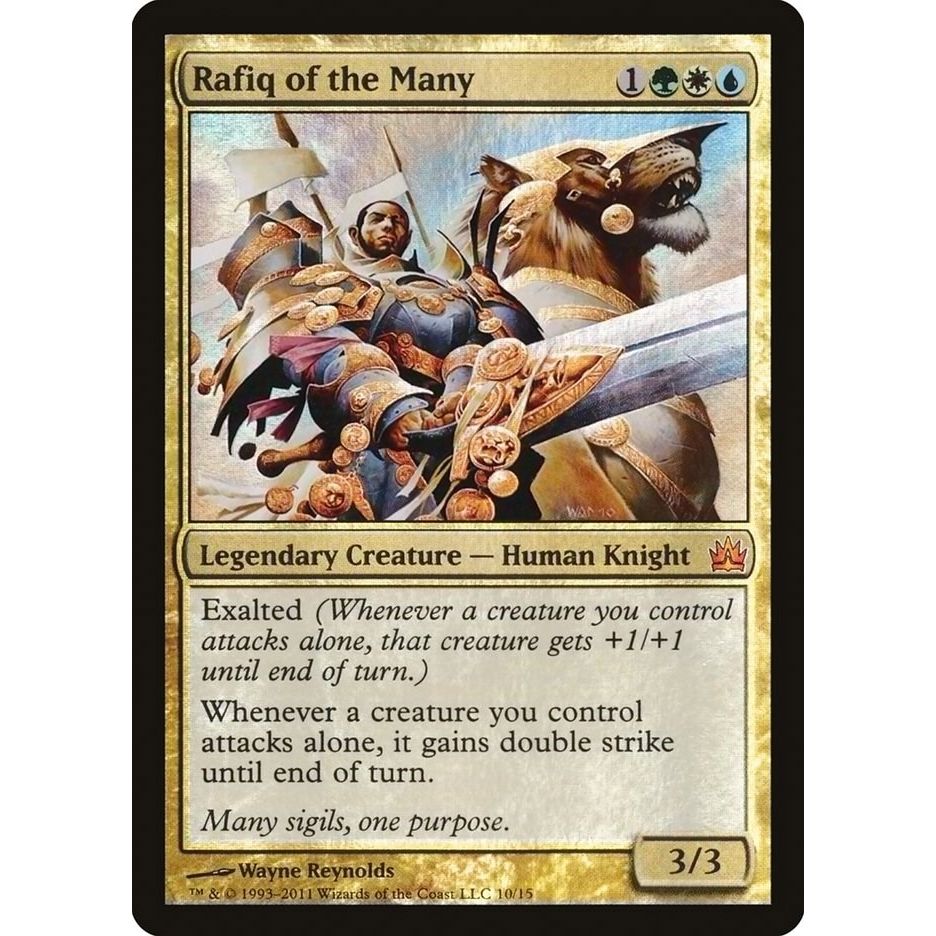 Image for Rafiq of the Many (10) (V11) - Magic: The Gathering
