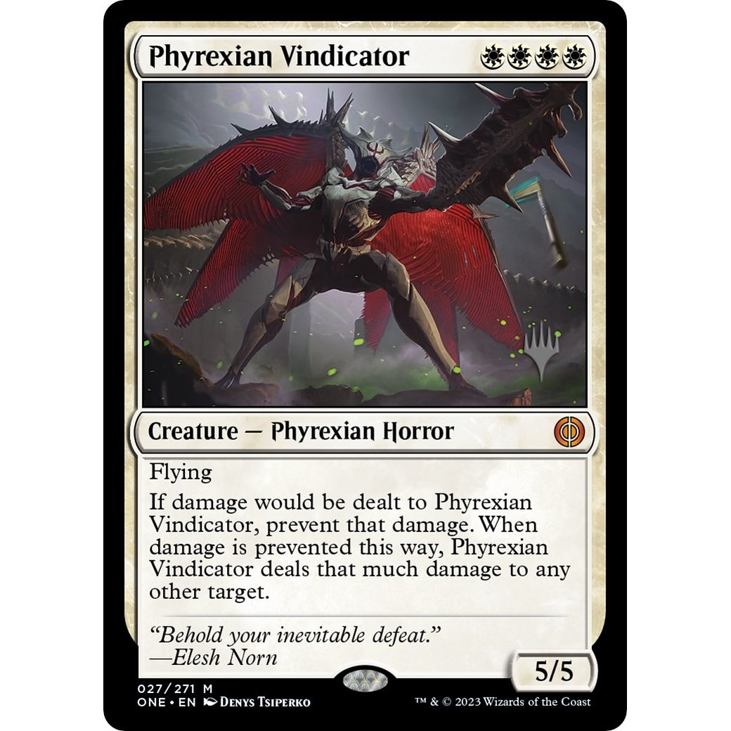 Image for Phyrexian Vindicator (27) (PPONE) - Magic: The Gathering