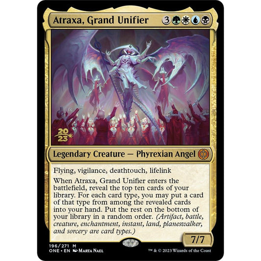 Image for Atraxa, Grand Unifier (196) (PRE) - Magic: The Gathering
