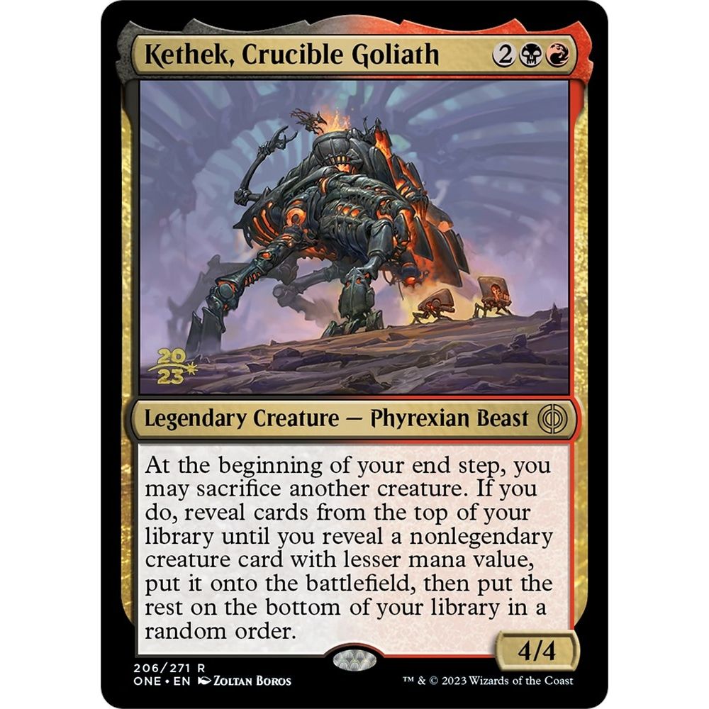 Image for Kethek, Crucible Goliath (206) (PRE) - Magic: The Gathering