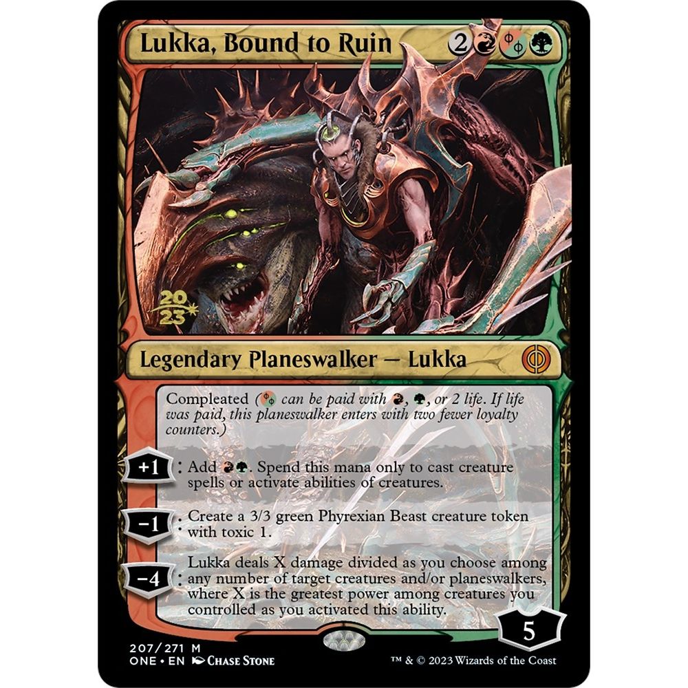 Image for Lukka, Bound to Ruin (207) (PRE) - Magic: The Gathering