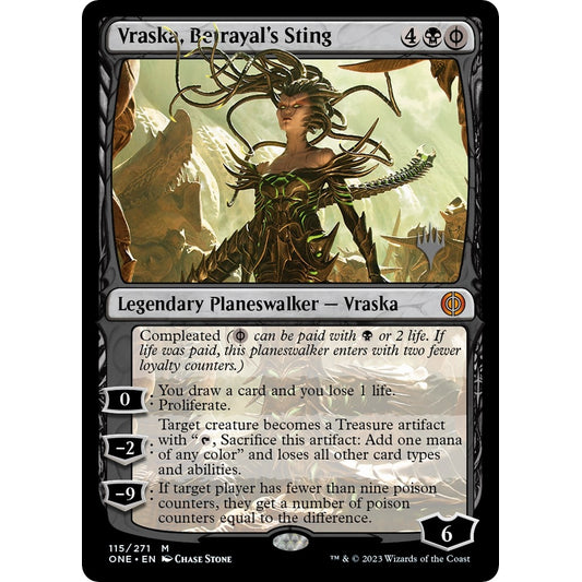 Vraska, Betrayal's Sting (115) (PPONE)