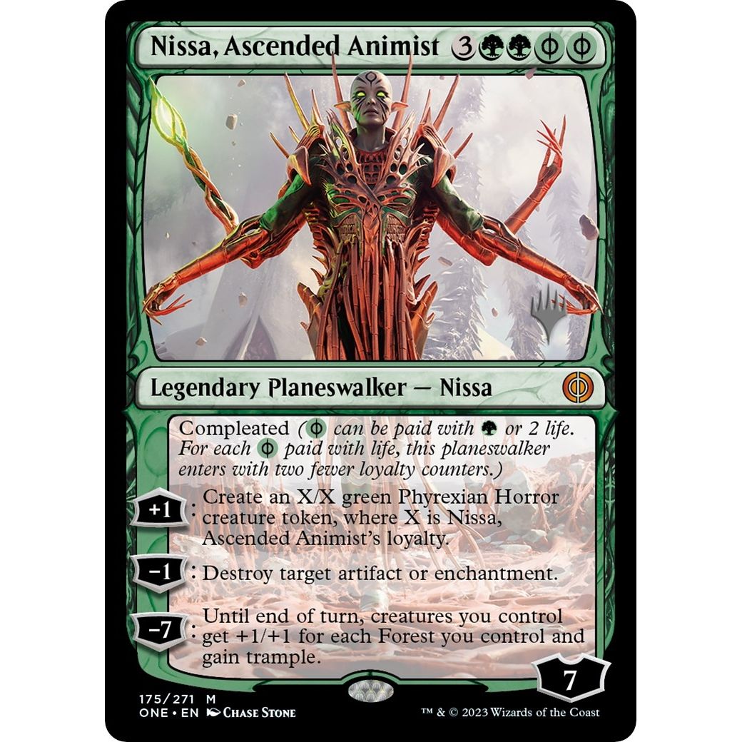 Image for Nissa, Ascended Animist (175) (PPONE) - Magic: The Gathering