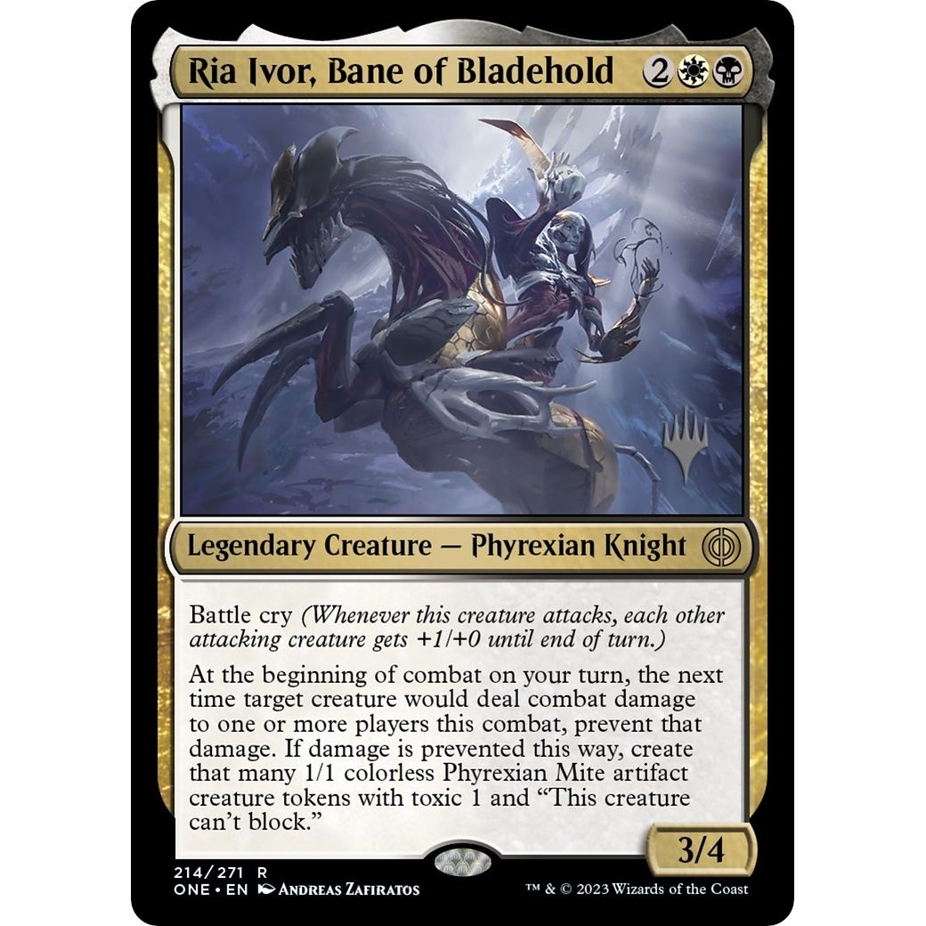 Image for Ria Ivor, Bane of Bladehold (214) (PPONE) - Magic: The Gathering