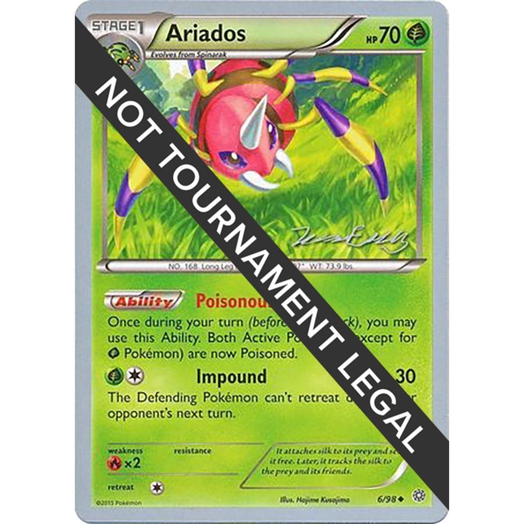 Image for Ariados - 2016 (Jesper Eriksen) (6/98) (WCD) - Pokemon