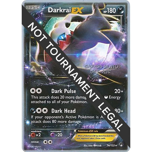 Image for Darkrai EX - 2016 (Shunto Sadahiro) (74/122) (WCD) - Pokemon