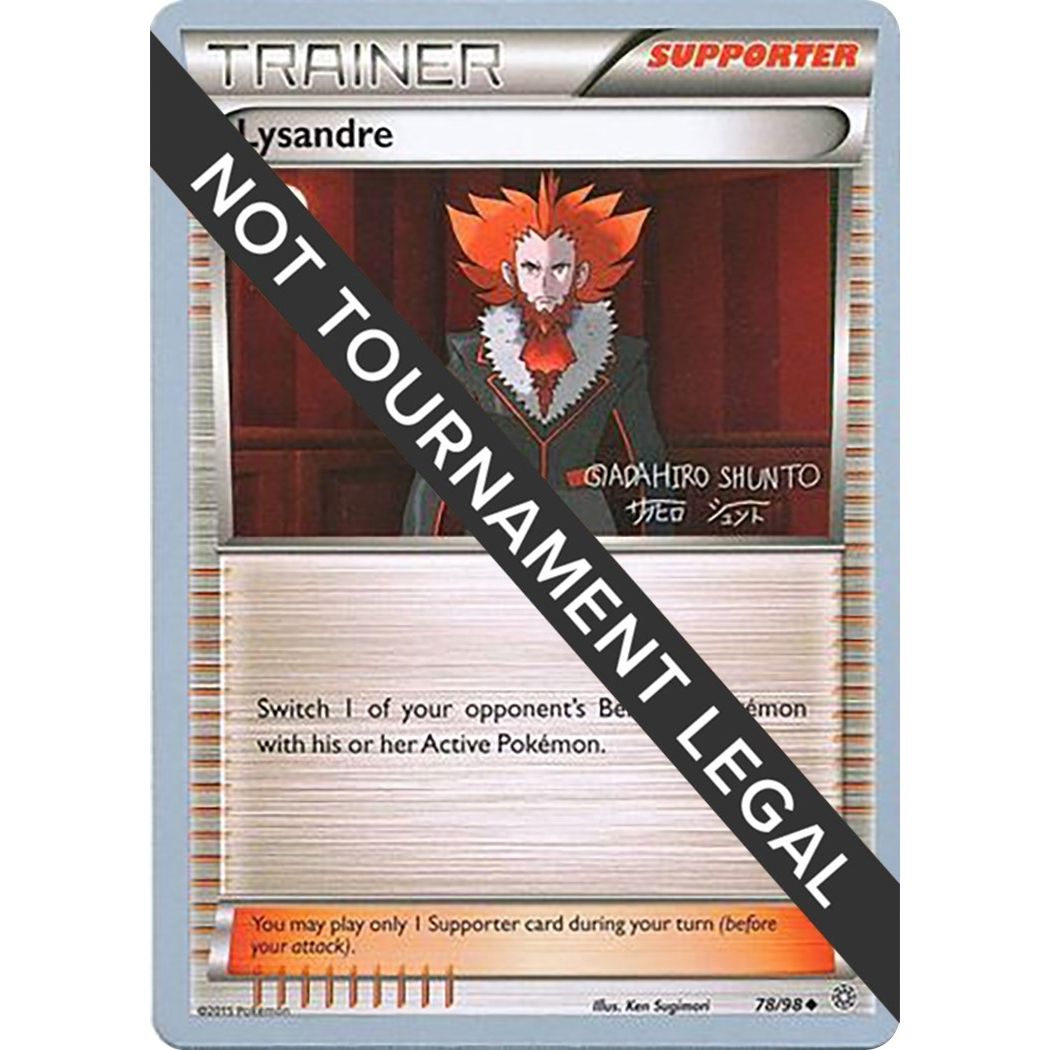 Image for Lysandre - 2016 (Shunto Sadahiro) (78/98) (WCD) - Pokemon