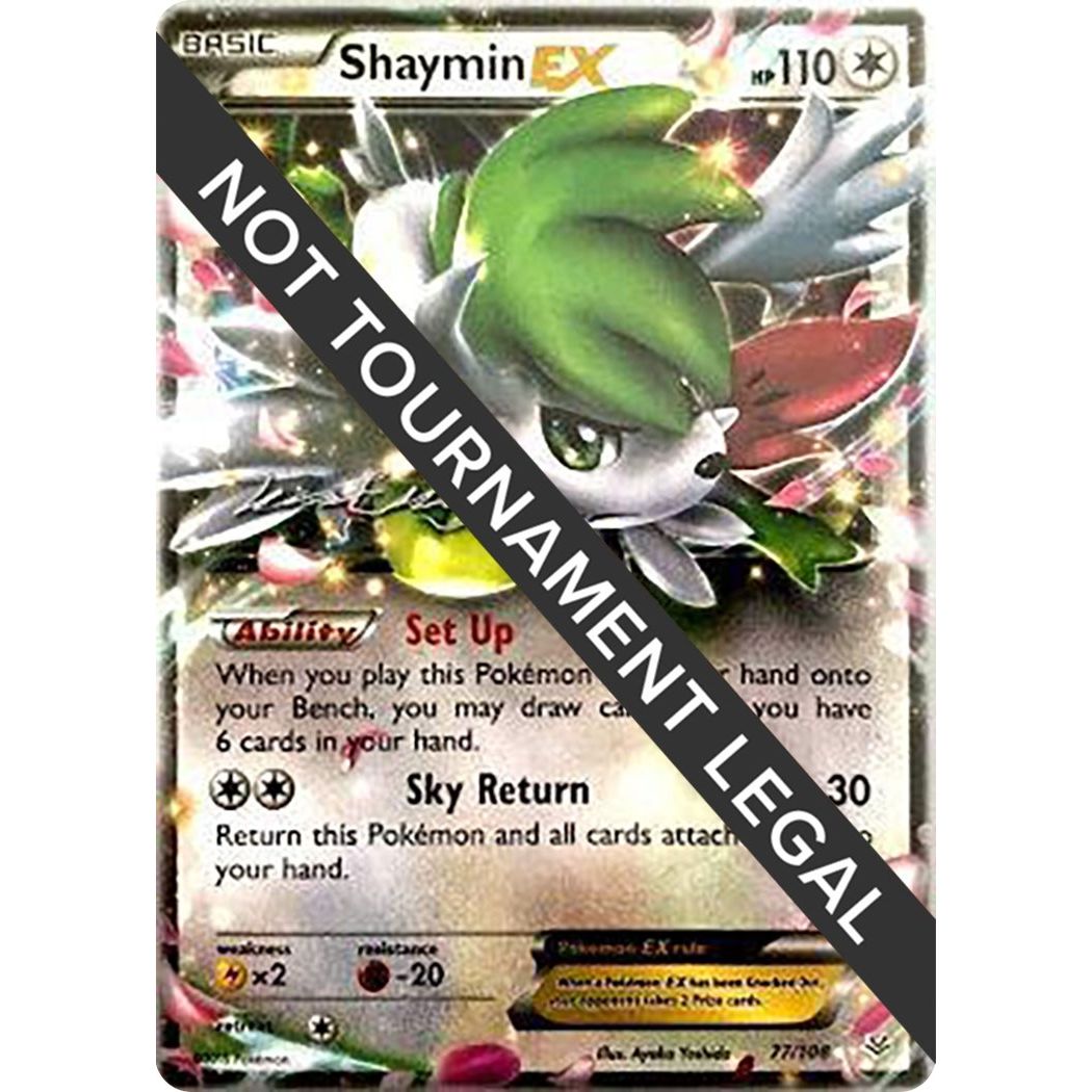 Image for Shaymin EX - 2016 (Jesper Eriksen) (77/108) (WCD) - Pokemon