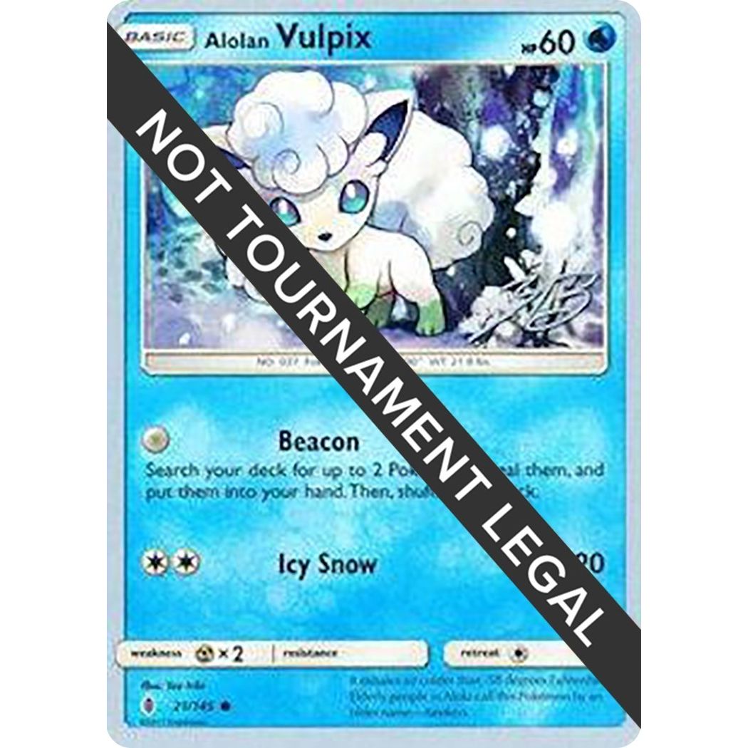 Image for Alolan Vulpix - 2017 (Zachary Bokhari) (21/145) (WCD) - Pokemon