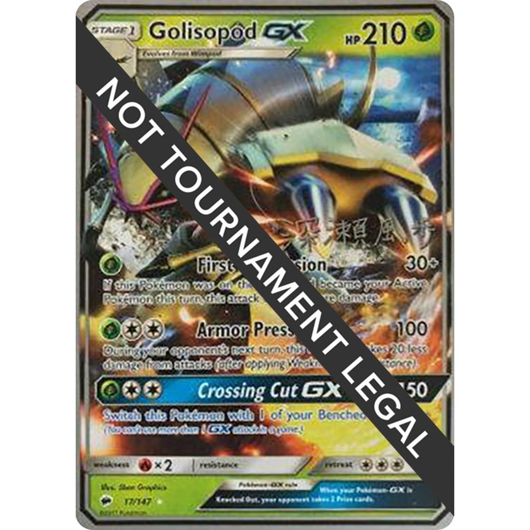 Image for Golisopod GX - 2017 (Kabu Fukase) (17/147) (WCD) - Pokemon